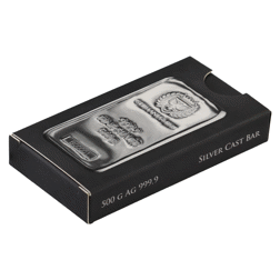 Germania Mint 500g Cast Silver Bar