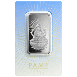 Pre-Owned PAMP 'Faith' Lakshmi 1oz Silver Bar