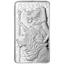 Pre-Owned The Royal Mint Una and The Lion 10oz Silver Bar