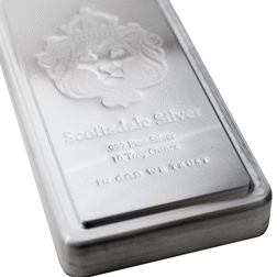 Scottsdale Mint 10oz Stacker Silver Bar