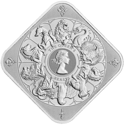 The Queen's Beasts Completer 10oz Silver Bar