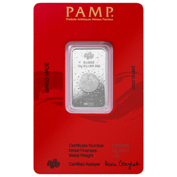 2025 PAMP Lunar Snake 10g Silver Bar
