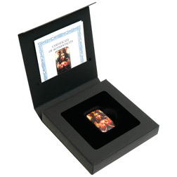 Germania Mint Diwali 2oz Lakshmi Cast Silver Bar