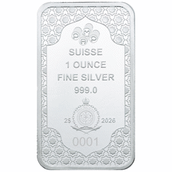 PAMP Eid Mubarak 1oz Silver Bar