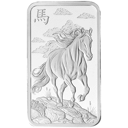 2026 PAMP Lunar Legends 1,000 Mile Horse 1oz Silver Bar