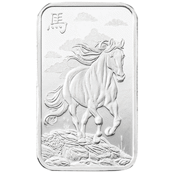 2026 PAMP Lunar Legends 1,000 Mile Horse 10g Silver Bar