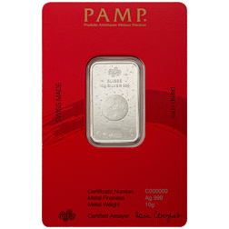 2026 PAMP Lunar Legends 1,000 Mile Horse 10g Silver Bar