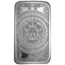 Aztec Calendar 5oz Silver Bar