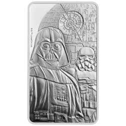 The Royal Mint Star Wars Sith 'Dark Side' 10oz Minted Silver Bar