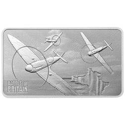 Pre-Owned The Royal Mint Battle of Britain 10oz Silver Bar