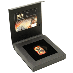 Pre-Owned 2024 Carpathian Mint Four Horsemen of the Apocolypse: White Horse Colourised 2oz Silver Bar - VAT Free