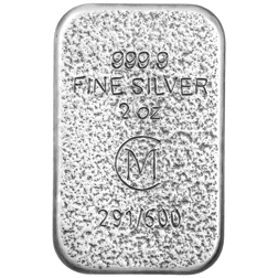 Pre-Owned 2024 Carpathian Mint Four Horsemen of the Apocolypse: White Horse Colourised 2oz Silver Bar - VAT Free