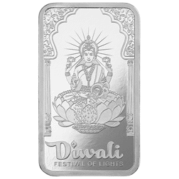Pre-Owned PAMP Diwali 1oz Silver Bar