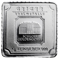 Pre-Owned Geiger Edelmetalle 1g Silver Bar