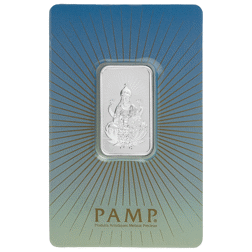 Pre-Owned PAMP 'Faith' Lakshmi 10g Silver Bar