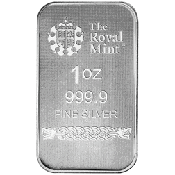 Pre-Owned The Royal Mint / Germania Mint Norse Gods: Thor 1oz Silver Bar