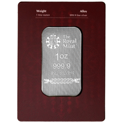Pre-Owned The Royal Mint Norse Gods: Loki 1oz Silver Bar