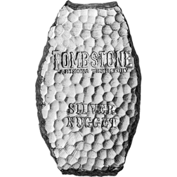 Pre-Owned Scottsdale 5oz Tombstone Silver Nugget Bar