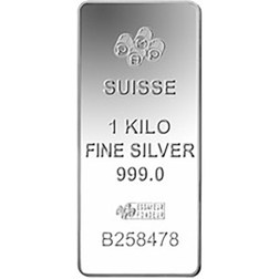 Pre-Owned PAMP Suisse Fortuna 1kg Silver Bar