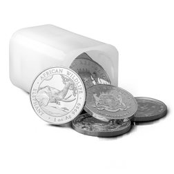 2023 Somalian Elephant 1oz Silver Coin - Full Tube of 20 Coins