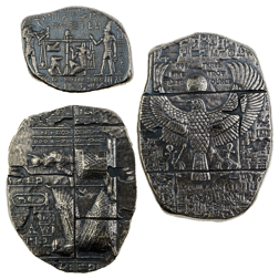 Hand-Poured Relic Silver Bar Bundle (3 bars)