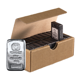 Germania Mint 100g Cast Silver 20-Bar Bundle