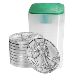2024 USA Eagle 1oz Silver Coin - Full Tube of 20 Coins