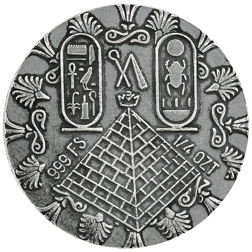 Monarch Egyptian 1/4oz Silver Round - Bundle of 20 Coins