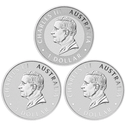 2026 Australian Kangaroo, Koala, and Kookaburra 1oz Silver Coin Collection (3 Coins)