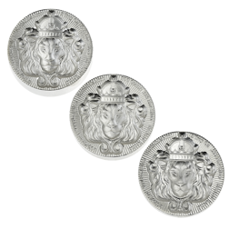 Scottsdale Mint Stacker Silver Rounds Collection, 2oz, 5oz & 100g
