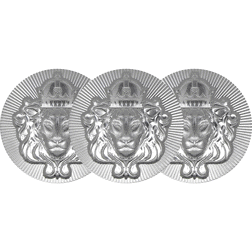 Scottsdale Mint Stacker Silver Rounds Collection, 2oz, 5oz & 100g