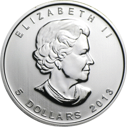 Pre-Owned 2013 Canadian Bison 1oz Silver Coin - VAT Free