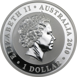 Pre-Owned 2010 Australian Koala 1oz Silver Coin - VAT Free