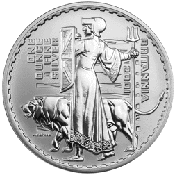 Pre-Owned 2001 UK Britannia £2 1oz Proof Silver Coin - VAT Free