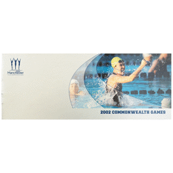 Pre-Owned 2002 UK Commonwealth Games £2 Silver Proof Piedfort 4-Coin Collection - VAT Free