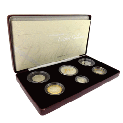 Pre-Owned 2006 UK Proof Piedfort 6 Silver Coin Collection - VAT Free