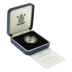 Pre-Owned 2005 UK £1 Silver Proof Coin - VAT Free