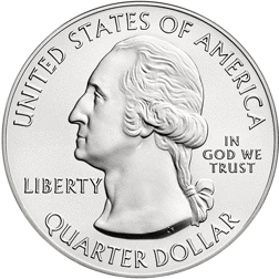 Pre-Owned 2015 ATB 'Homestead National Park' 5oz Silver Coin - VAT Free