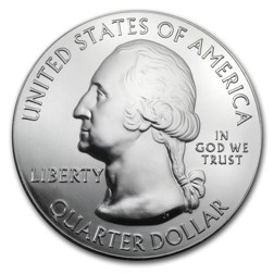 Pre-Owned 2014 ATB Arches 5oz Silver Coin - VAT Free