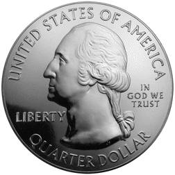 Pre-Owned 2014 ATB Shenandoah National Park 5oz Silver Coin - VAT Free