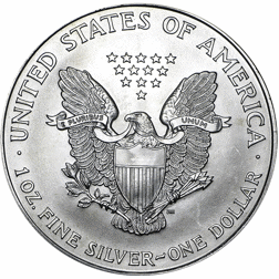 Pre-Owned 1994 USA Eagle Silver 1oz Coin - VAT Free