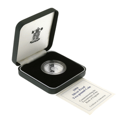 Pre-Owned 1994 Bank of England £2 Proof Silver Coin - VAT Free