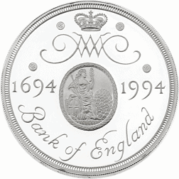 Pre-Owned 1994 Bank of England £2 Proof Silver Coin - VAT Free