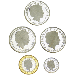 Pre-Owned 2008 UK Proof Family Silver Coin Collection - VAT Free