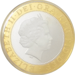 Pre-Owned 2008 UK 4th Olympiad London £2 Piedfort Proof Silver Coin - VAT Free