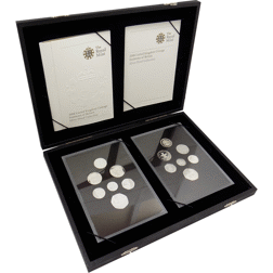 Pre-Owned 2008 UK Coinage Emblems of Britain Proof Silver 14-Coin Collection - VAT Free