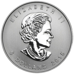 Pre-Owned 2015 Canadian Red-Tailed Hawk 1oz Silver Coin - VAT Free