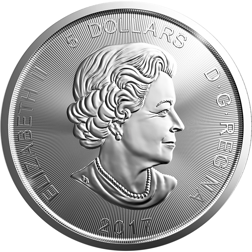 Pre-Owned 2017 Canadian Lynx 1oz Silver Coin - VAT Free