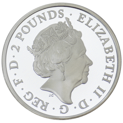 Pre-Owned 2016 UK Britannia 1oz Proof Silver Coin - VAT Free