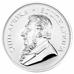 Pre-Owned 2017 South African Krugerrand Premium Uncirculated 1oz Silver Coin - VAT Free